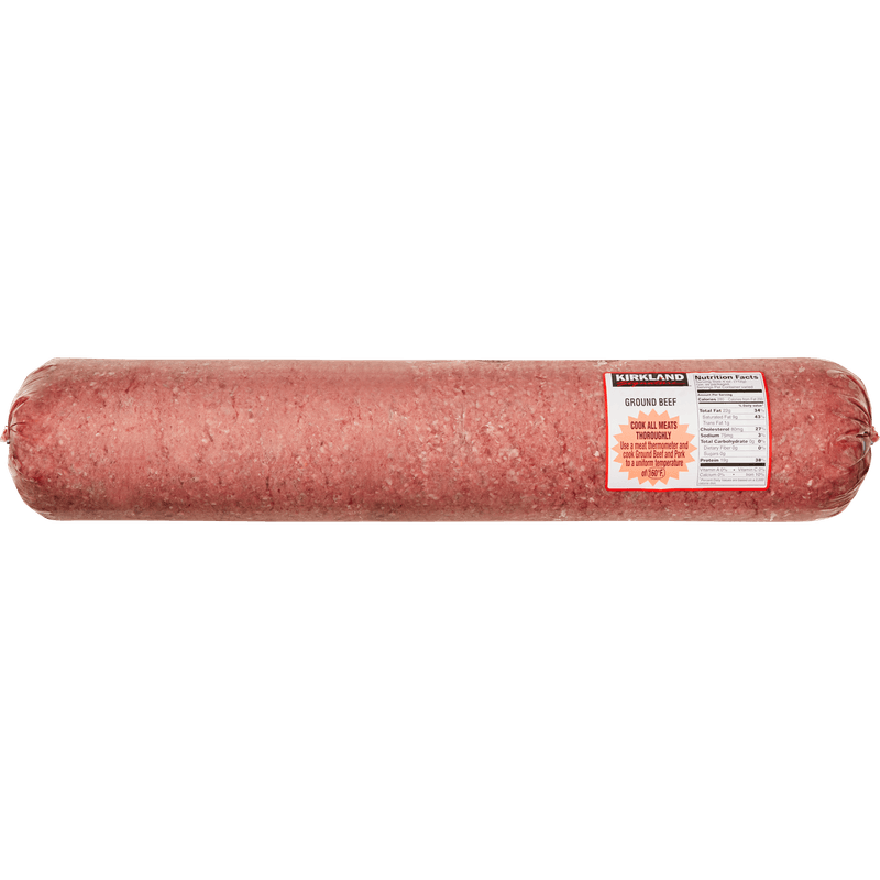 10-Pound Ground Beef Chub