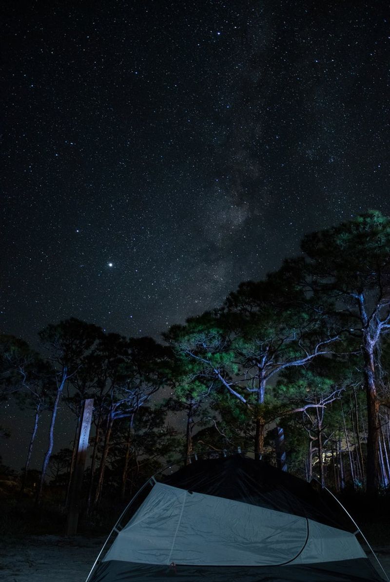 Camping Under Starlit Skies