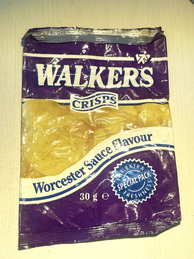 Walkers Worcester Sauce Crisps