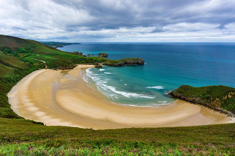 Playa de Torimbia, Spain