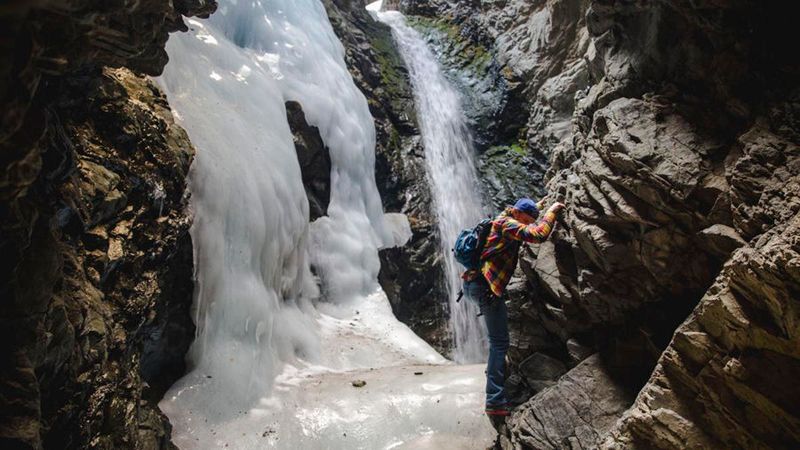 Colorado: Great Sand Dunes National Park’s Hidden Falls (Zapata Falls)