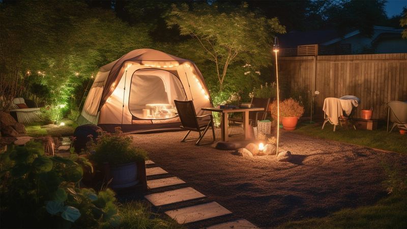 Backyard Camping Adventure