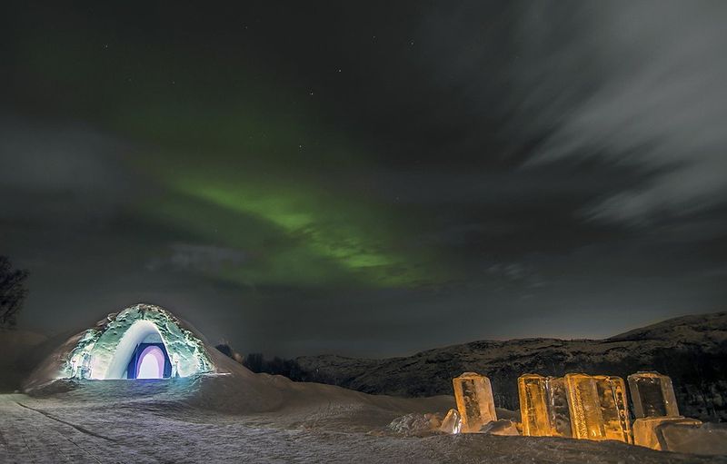 Snowhotel Kirkenes' Snow Sauna