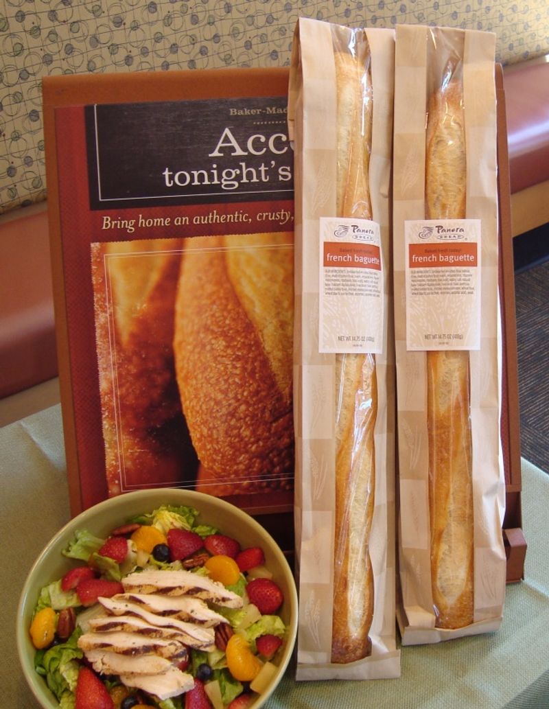 Panera Bread's Complimentary Baguette Side