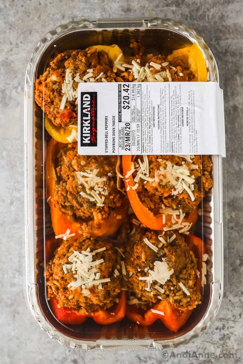 Beef-Stuffed Bell Peppers