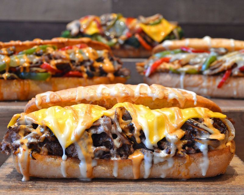 Green Chile Philly Cheesesteak