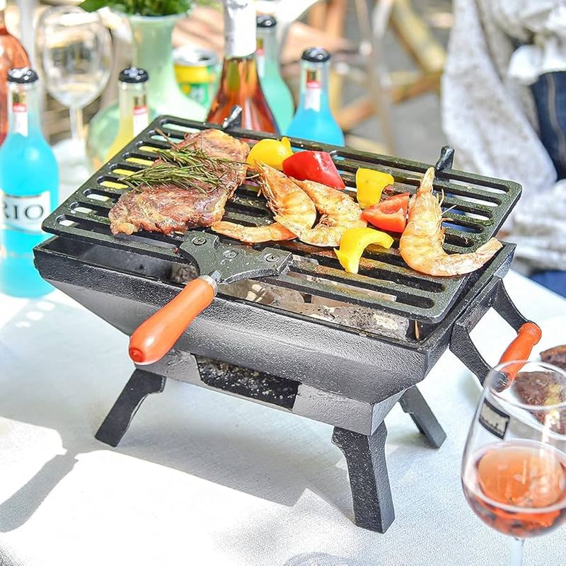 Indoor Charcoal Grilling Equipment