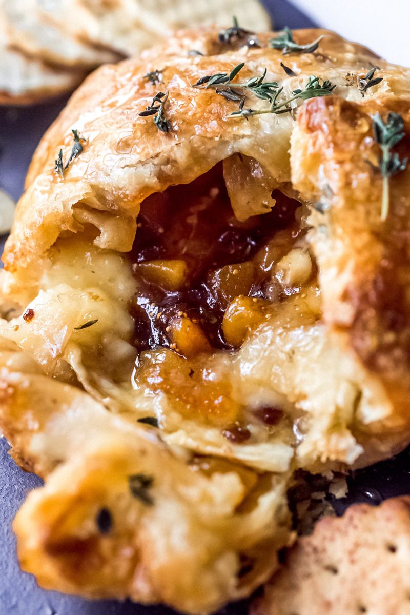 Baked Brie in Puff Pastry