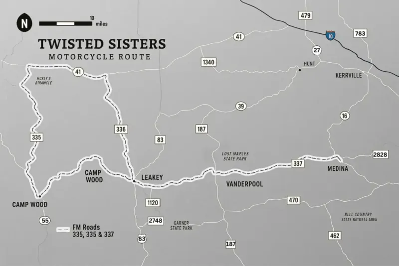 Hit the Trails—Twisted Sisters Drive or Stables