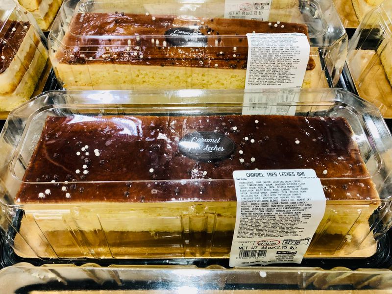 Caramel Tres Leches Bar Cake