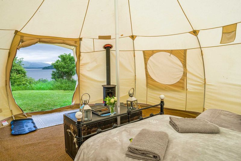 Glamping in the Scottish Highlands