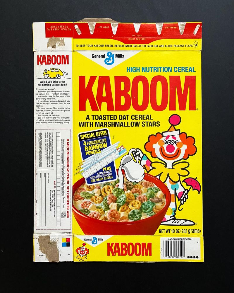 Kaboom Cereal