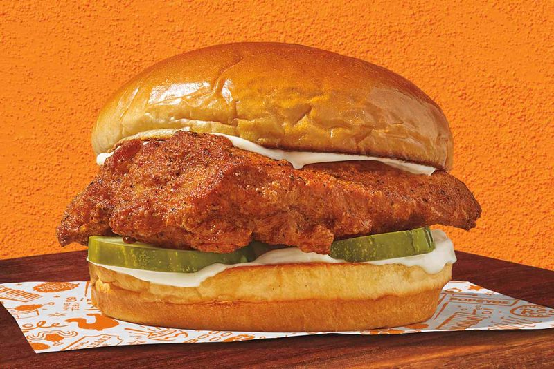 Popeyes’ Blackened Chicken Sandwich