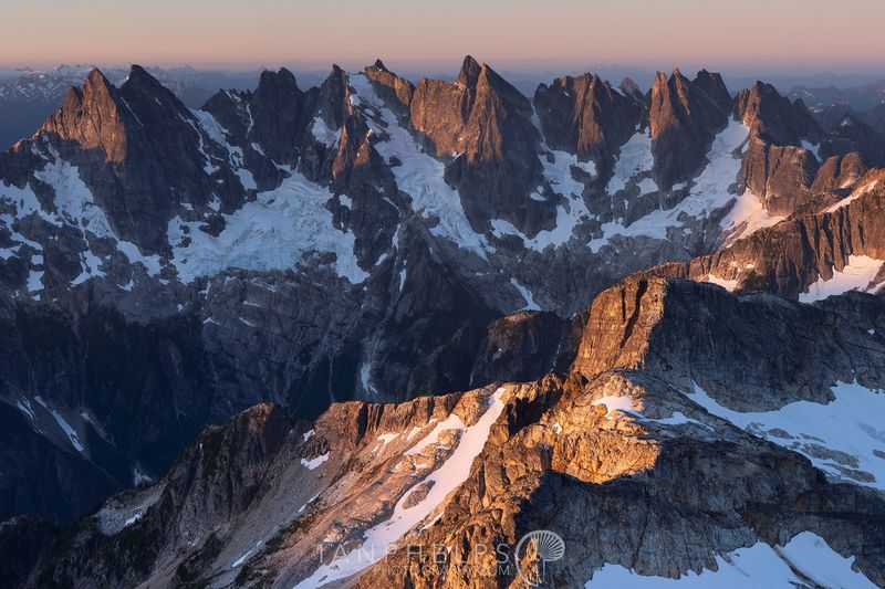 The Jagged Peaks of the Picket Range