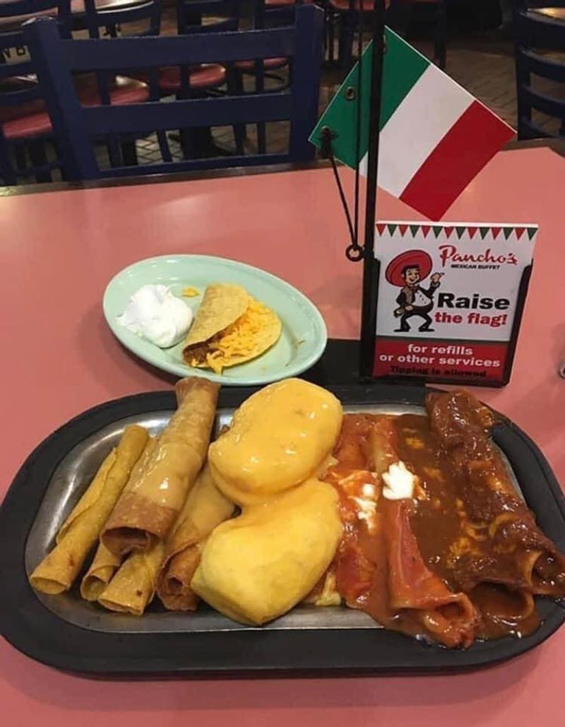Pancho's Mexican Buffet: Raise the Flag for More