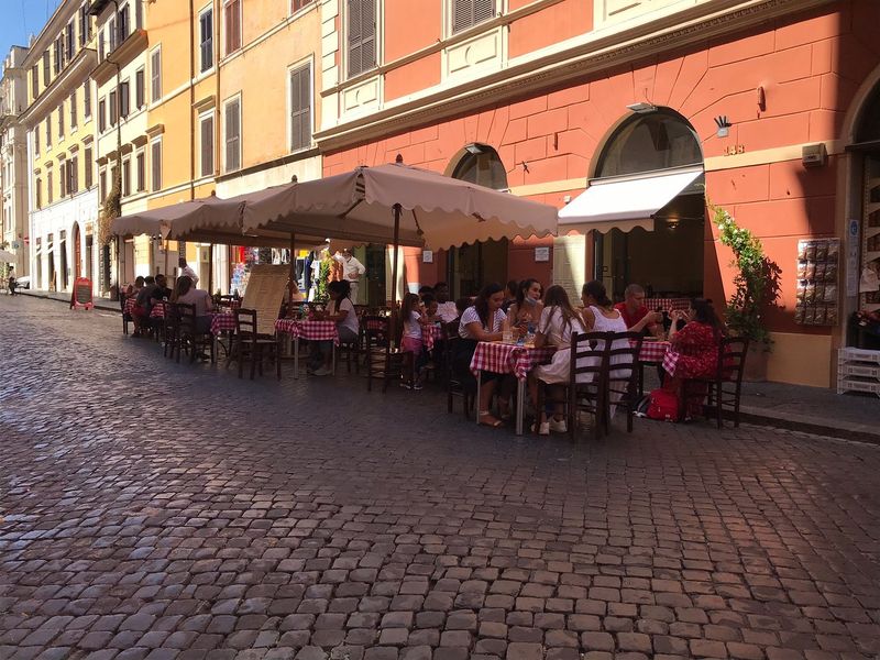 Lunch at a Nearby Trattoria