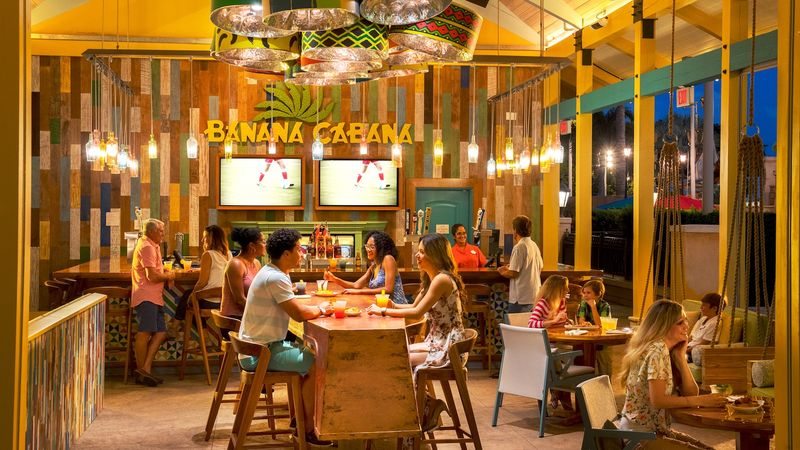Caribbean Beach Resort's Banana Cabana