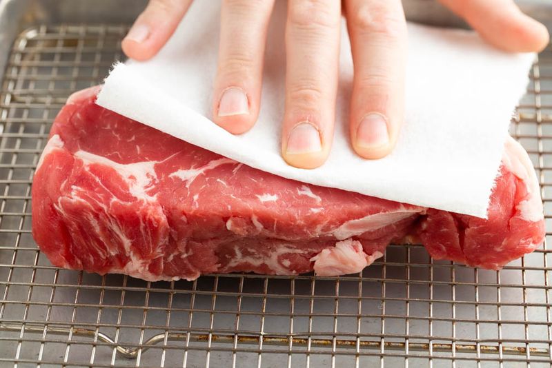 Pat Dry Before You Cook