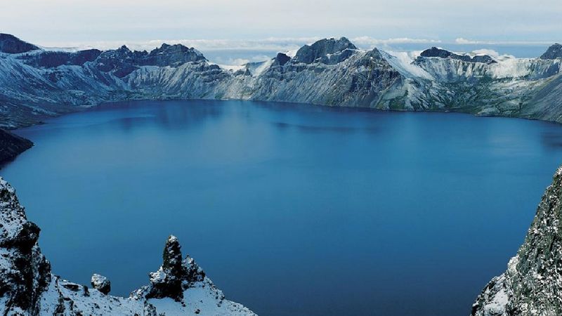 Heaven Lake, North Korea/China Border