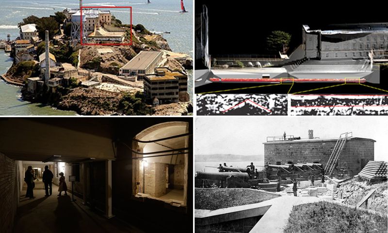 Alcatraz's Secret Tunnel Network