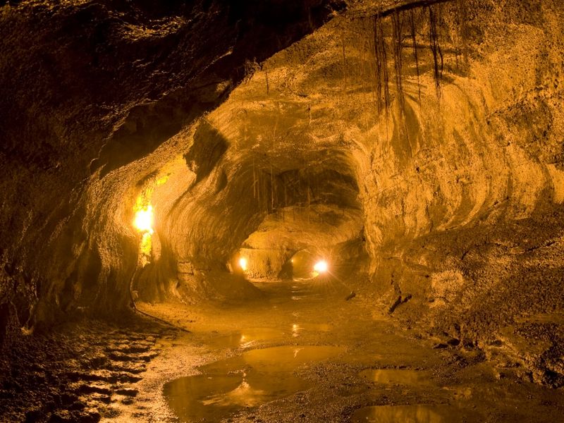 Enigmatic Lava Tubes