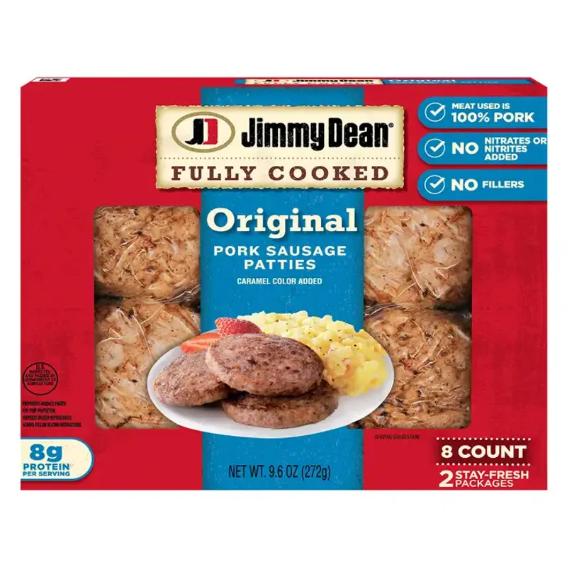 Fully Cooked Sausage Patties