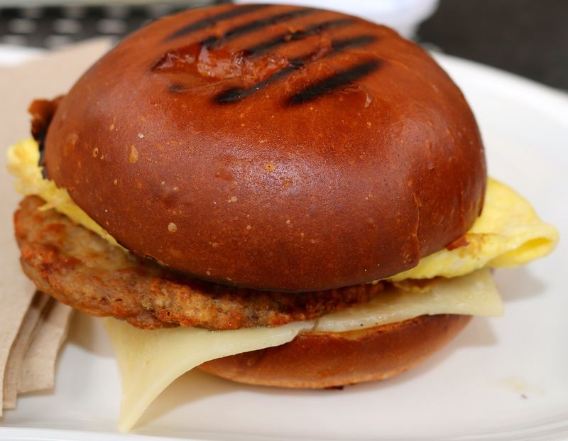 Panera Breakfast Sandwich on Brioche