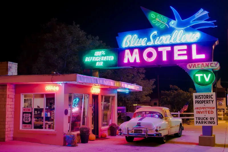 Blue Swallow Motel - Tucumcari, New Mexico