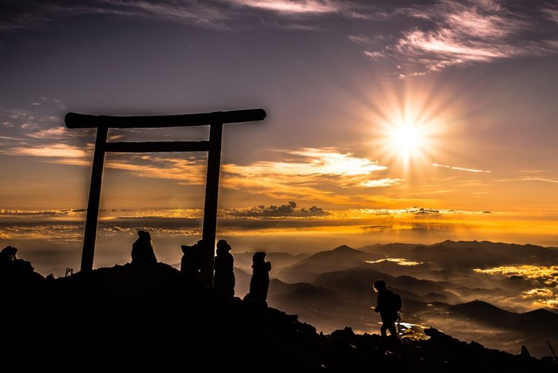 Climbing Mount Fuji
