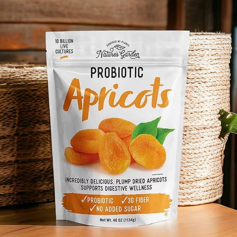 Nature’s Garden Probiotic Dried Apricots