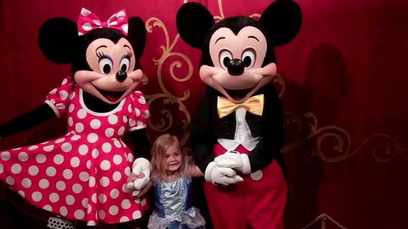 Meeting Mickey Mouse