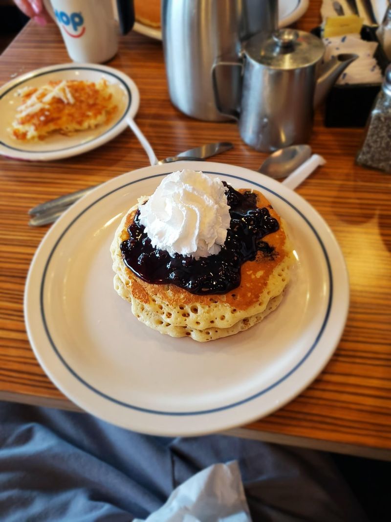 Double Blueberry Pancakes