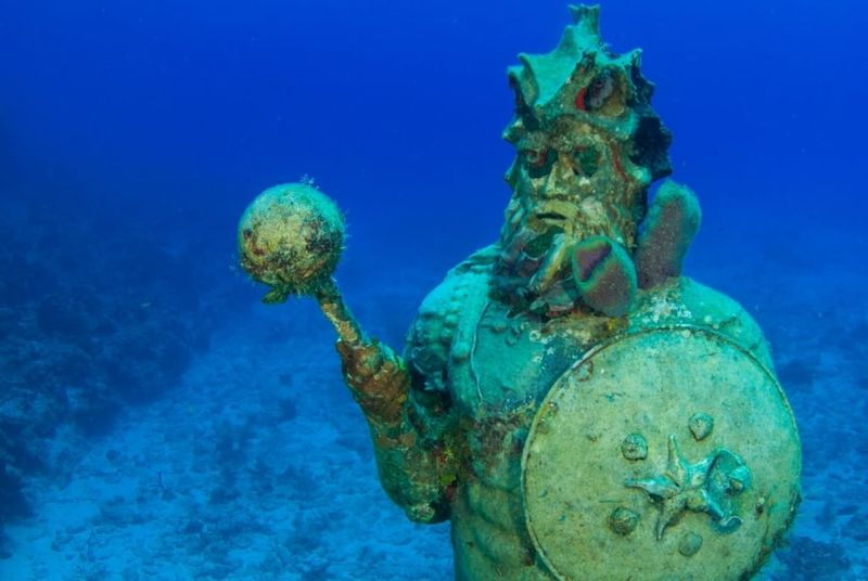 The Coral Guardian Statue