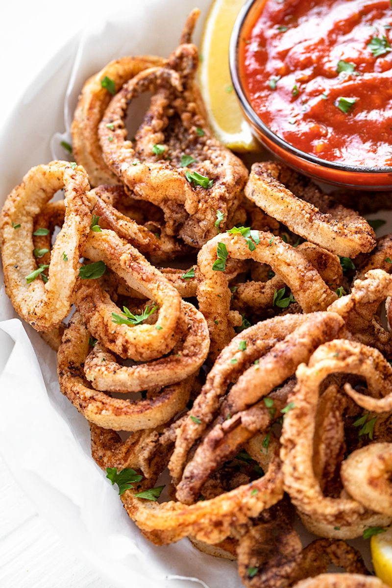 Squid (Calamari) - The Crispy Favorite