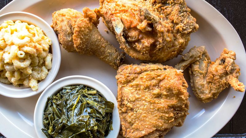 Historic Fried Chicken at Busy Bee Café