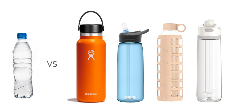 Bottled Water Draining Wallets
