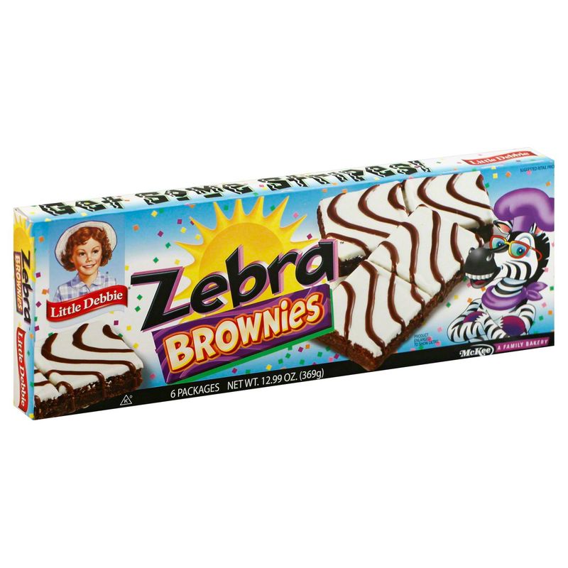 Zebra Brownies - Dense Chewy Mistakes