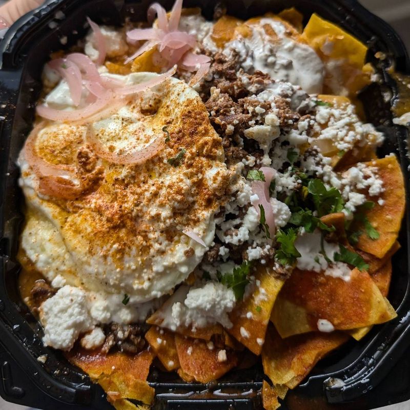 Mushy American Chilaquiles