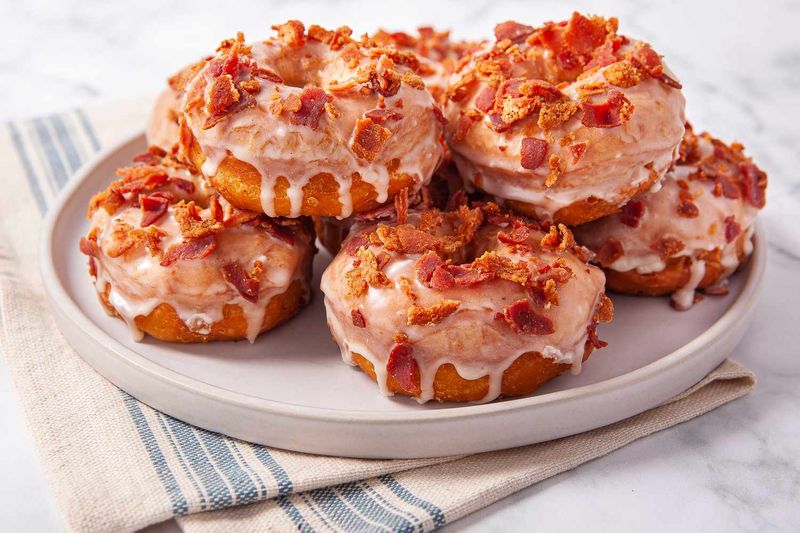 Bacon on Donuts