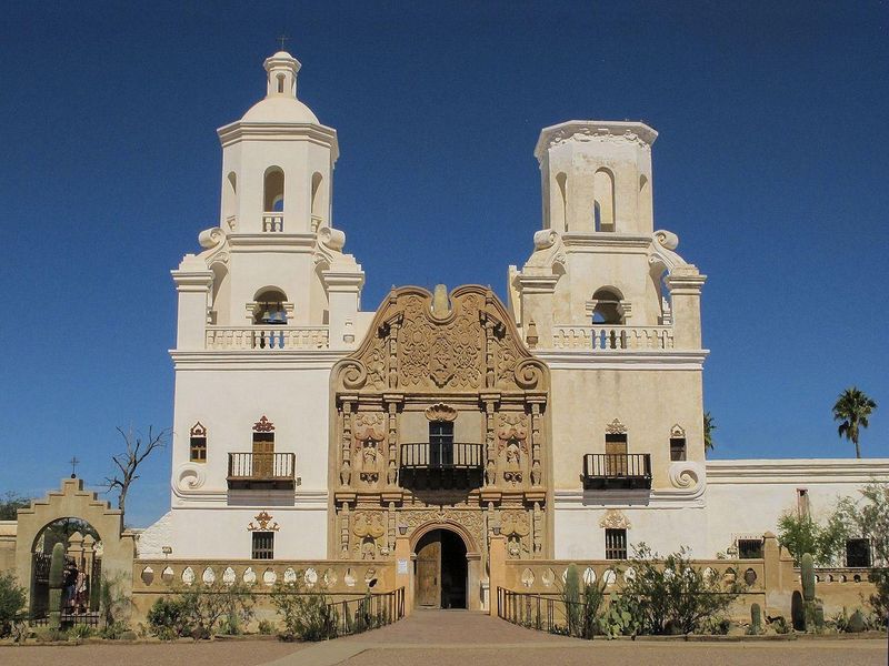 San Xavier del Bac Mission, Arizona