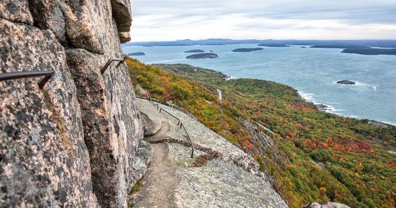 Acadia's Precipice Trail, Acadia National Park