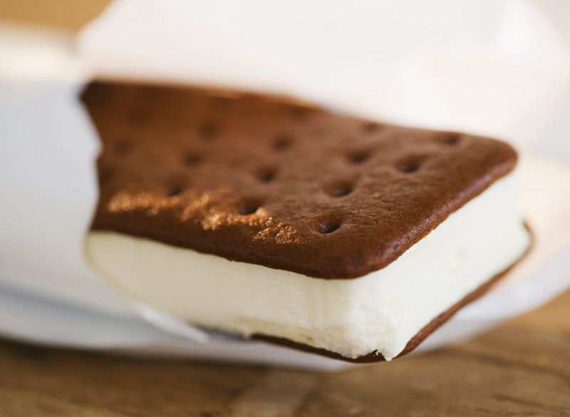 Rectangular Ice Cream Sandwiches