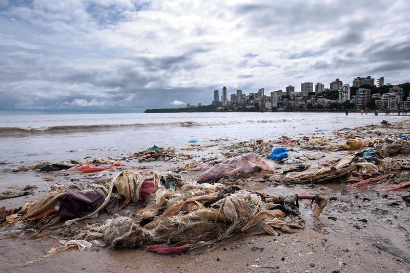 Chowpatty Beach, India