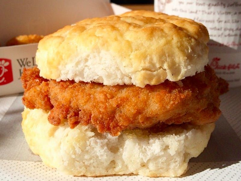 Chick-fil-A's Spicy Chicken Biscuit