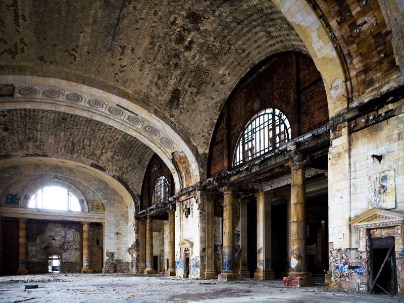 Michigan Central Station, USA