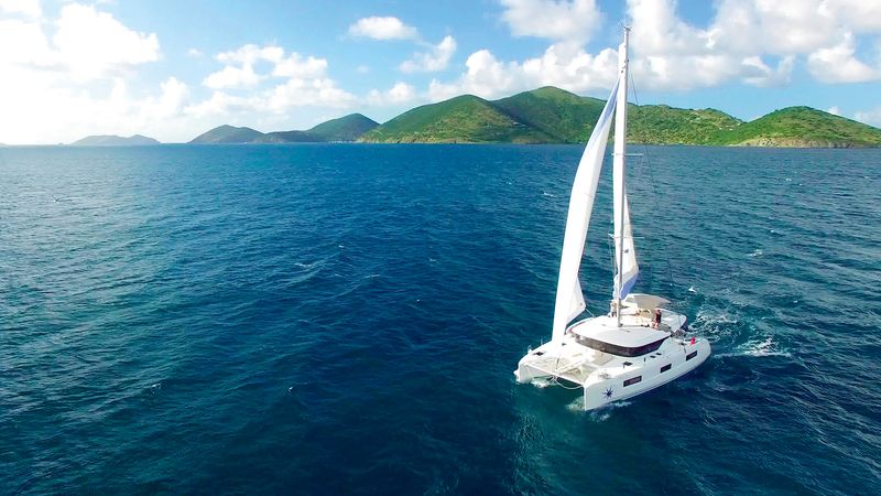 Sailing in the British Virgin Islands