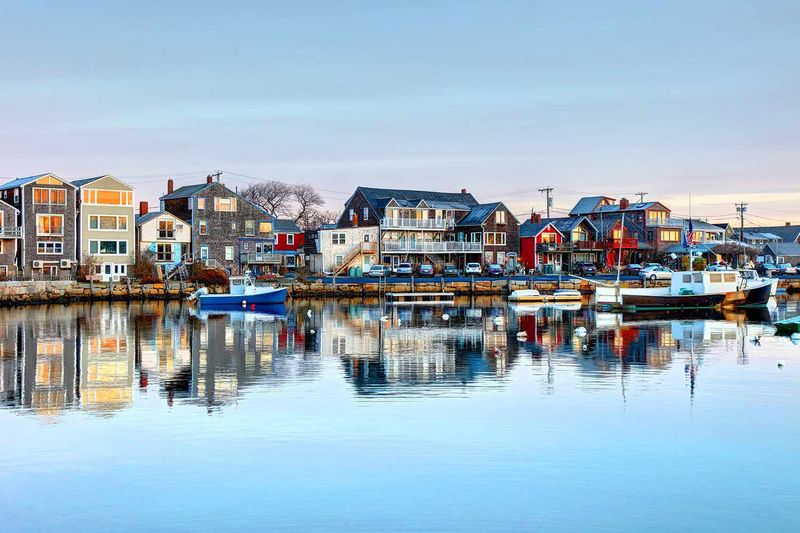 Quaint Seaside Village