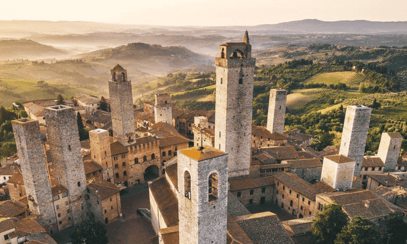 San Gimignano, Italy: Tower Houses of Tuscany