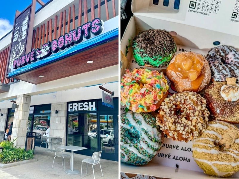 Purvé Donut Stop - Hawaii's Creative Island Paradise
