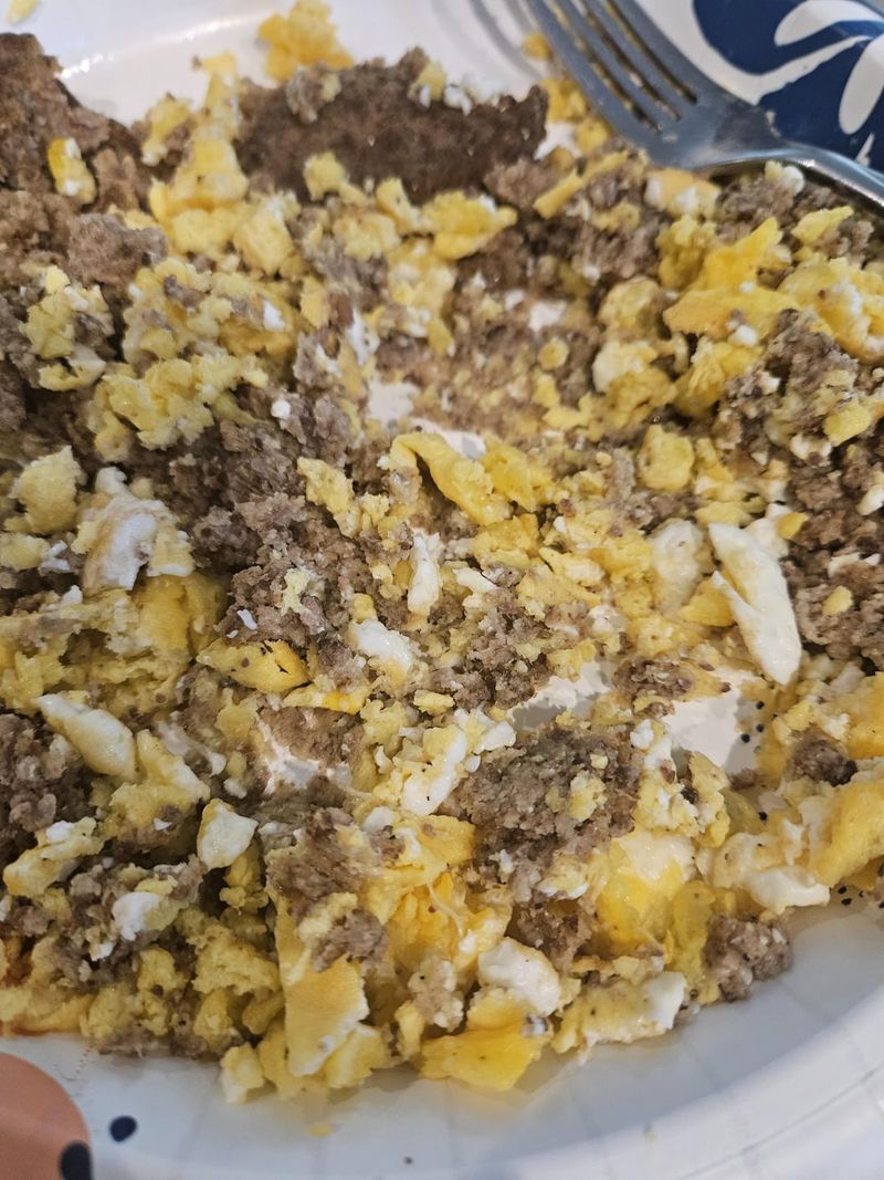Liver Sausage Scramble
